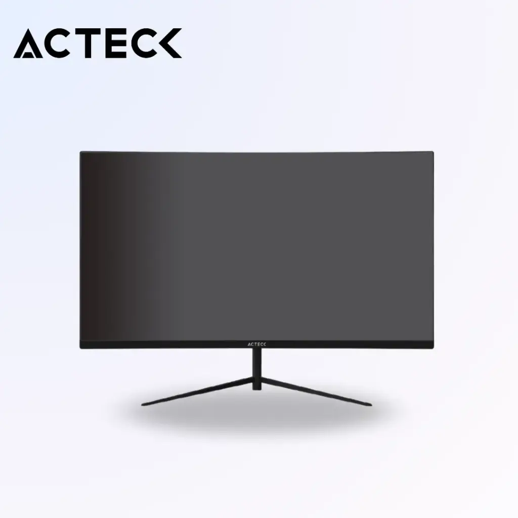MONITOR ACTECK CAPTIVE VIVID SP240 / 23.8 PUL / PLANO / FULL HD / 75 HZ / ALTAVOCES INTEGRADOS / 5 MS / IPS / HDMI + VGA + DC / SOPORTE VESA 75 / 3 AÑOS DE GARANTIA / NEGRO